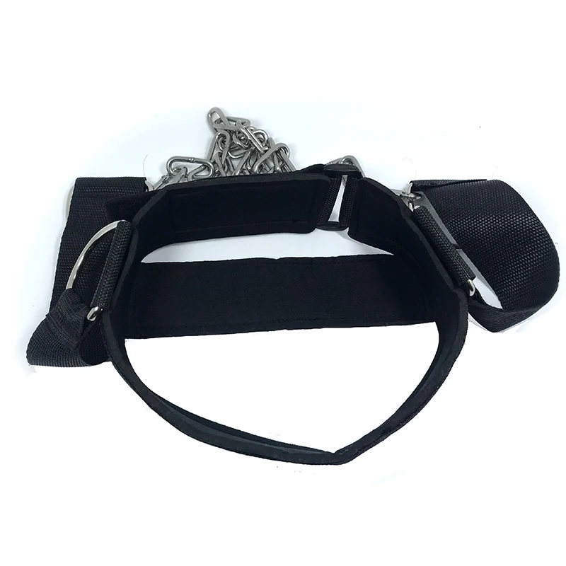 Safit رئيس تسخير قوتها ممارسة حزام مع سلسلة قابل للتعديل الرقبة حزام رياضة قوة التدريب لياقة الاثقال معدات Safit رئيس تسخير قوتها ممارسة حزام مع سلسلة قابل للتعديل الرقبة حزام رياضة قوة التدريب لياقة الاثقال معدات