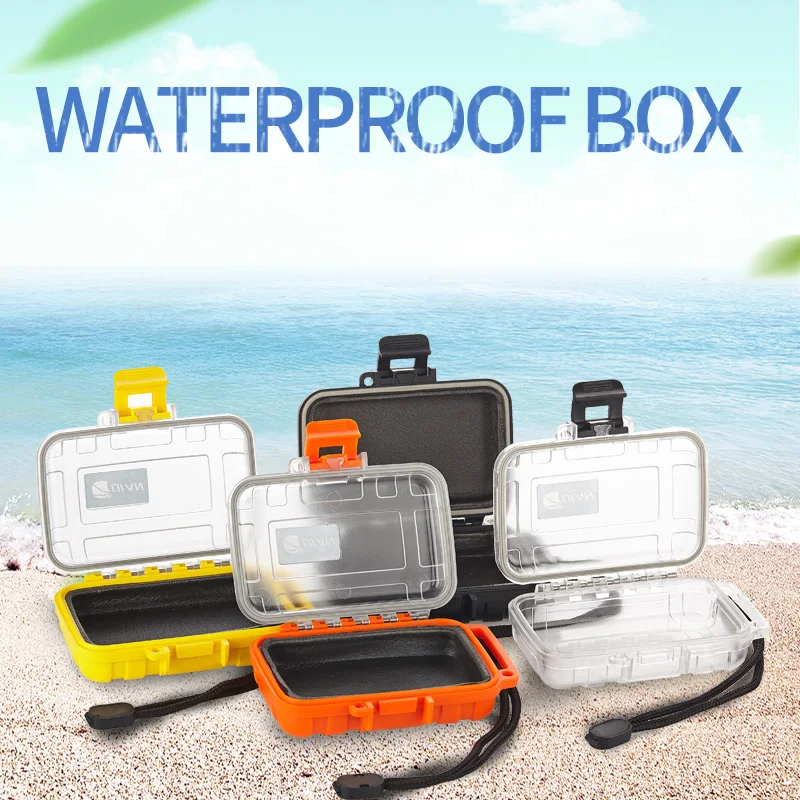 

QIAN Professional Impact ABS Plastic Storage Box Anti-collision Safety Equipment Waterproof Box Sealed Covered Organizer Case