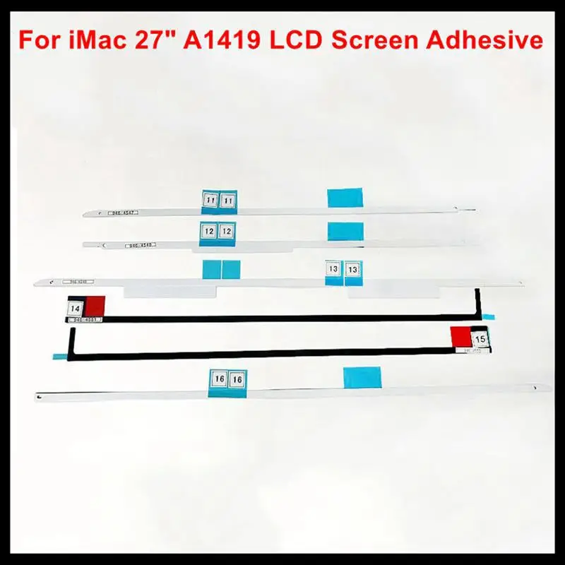 Faishao 20pcs/lot New for Apple iMac A1419 27&quot Screen Sticker Tape LCD Display Adhesive Strip 2012-2017 Year | Компьютеры и офис
