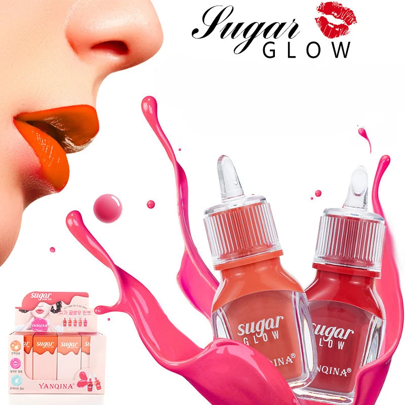 

New Sugar Lipgloss Tattoo Makeup Moisturizer Long Lasting Lip Gloss Matte Liquid Lipstick Waterproof Lip Tint Labial cosmetic