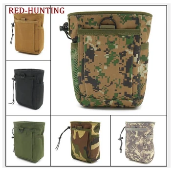 

Military Protable Molle Utility Hunting Rifle Pouch Ammo Pouch Tactical Gun Magazine Dump Drop Reloader Hot Sell Pouch Bag