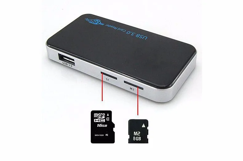 USB 3,0 Compact Flash All-in-1 Multi устройство чтения карт памяти адаптер CF MicroSD MS XD Multifunction устройства считывания карт