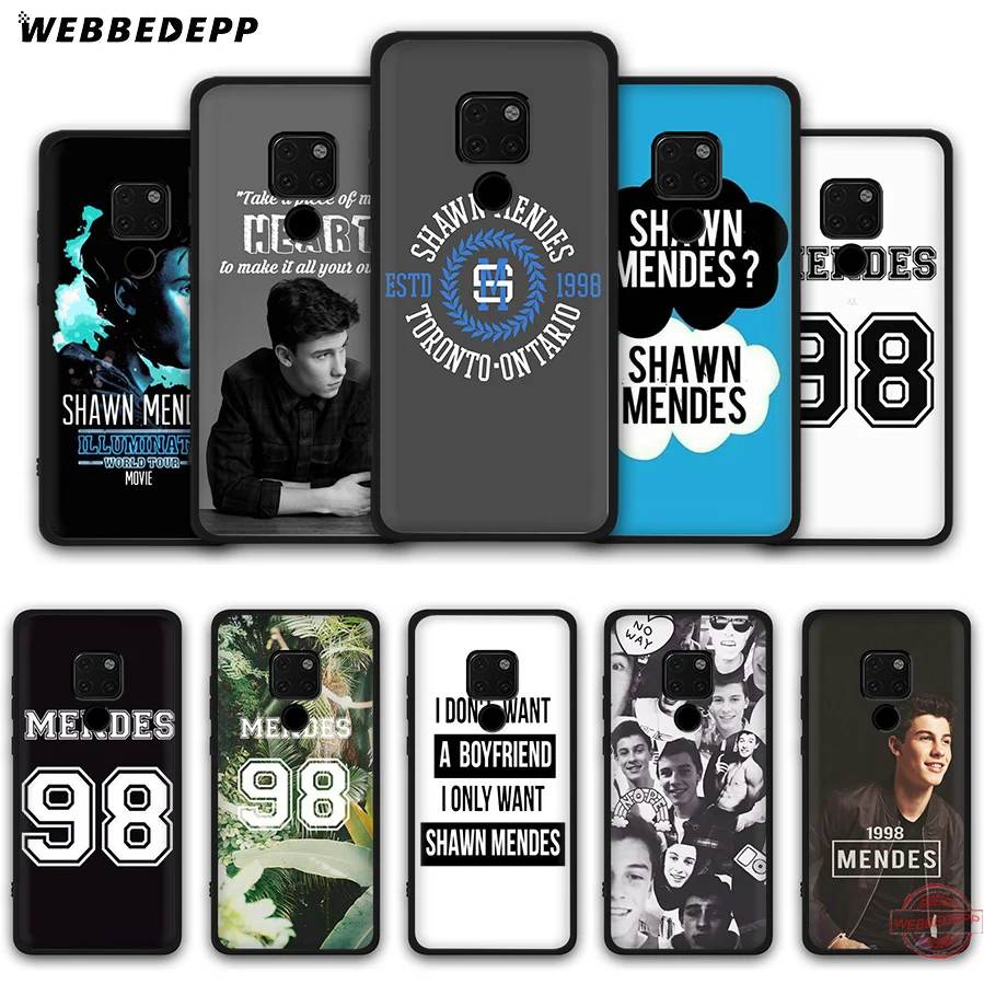 WEBBEDEPP Shawn Mendes 98 Soft Case for Huawei Mate 30 10 20 Pro Lite Nova 2i 3 3i 4 5i 2 Cases | Мобильные телефоны и