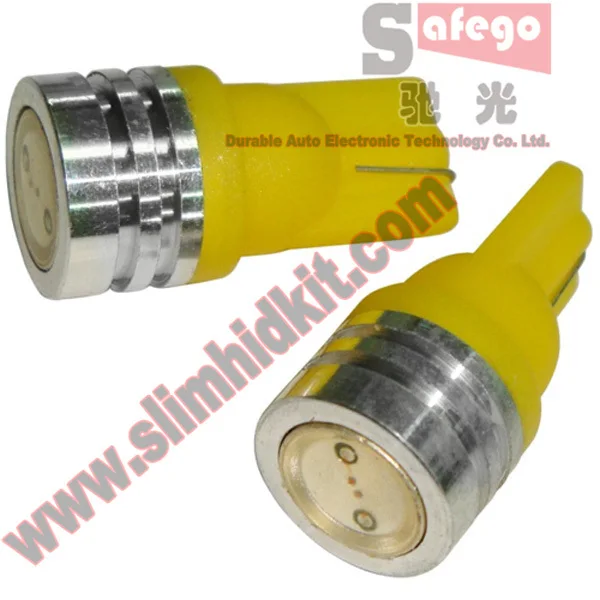 

100 pieces t10 led  High Power led t10 1W car led lamp corner parking light t10 w5w car light bulb