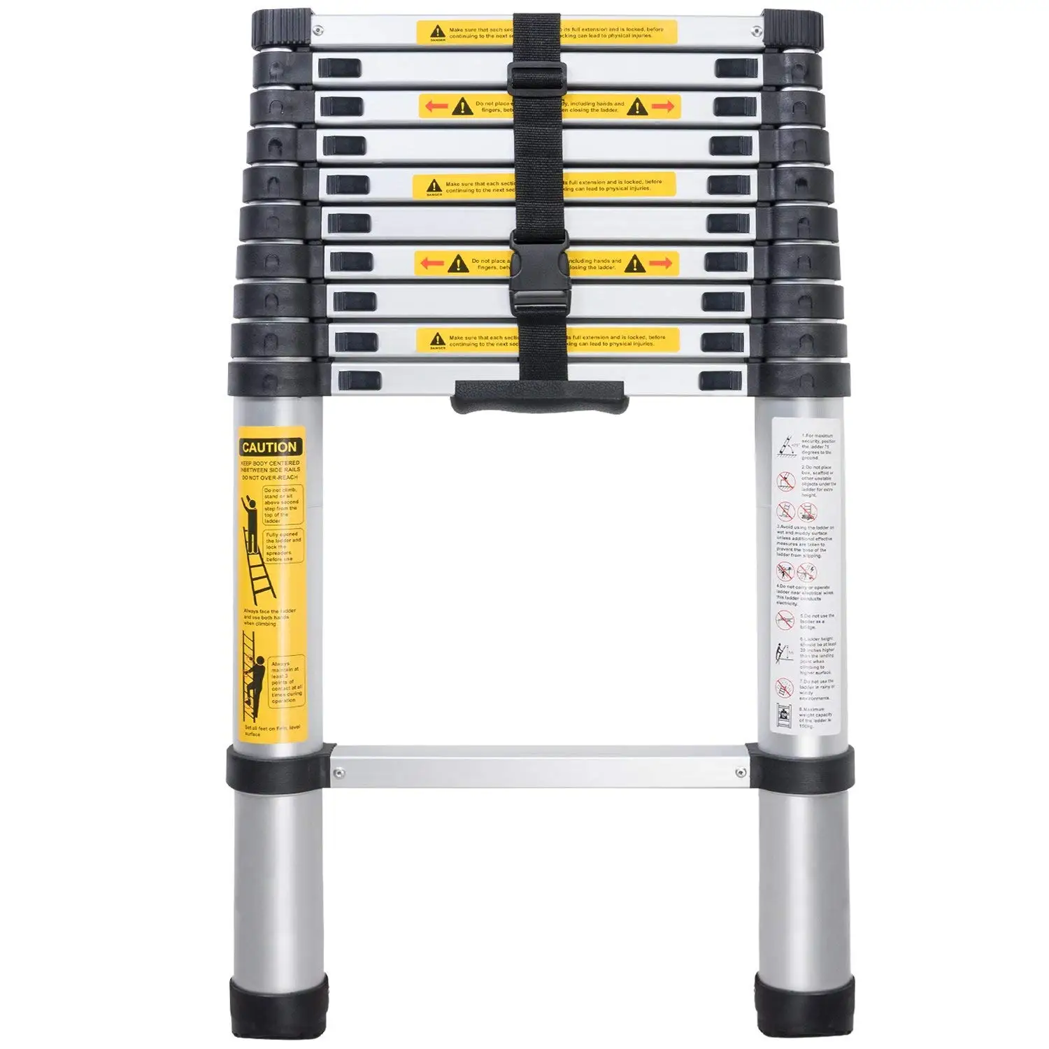 Smartlife En131 10 5ft Telescoping Ladder Aluminum Telescopic Extension 