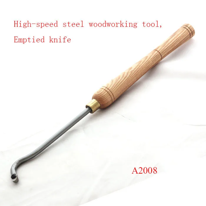 Быстрорежущей стали деревообрабатывающий полый нож, сменные лезвия A2008, инструменты для резьба по дереву