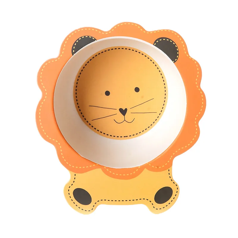 Natural-Bamboo-Fiber-Bowls-Cute-Cartoon-Baby-Dishes-Feeding-Tableware-Children-Infant-Toddler-Portable-Environmental-Plate (3)