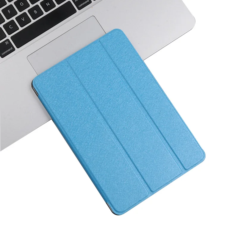 Чехол для HUAWEI MediaPad T3 10 AGS-W09/L09/L03 Honor Play Pad 2 9,", откидной кожаный чехол для планшета с магнитной подставкой - Цвет: Blue