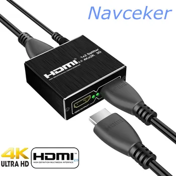 

New ZY-HS20A UHD HDMI 2.0 Splitter 1x2 4K 60Hz HDMI 2.0 Splitter HDCP 1.4 Splitter HDMI 2.0 4K 1 In 2 Out For PS4 XBox Projector