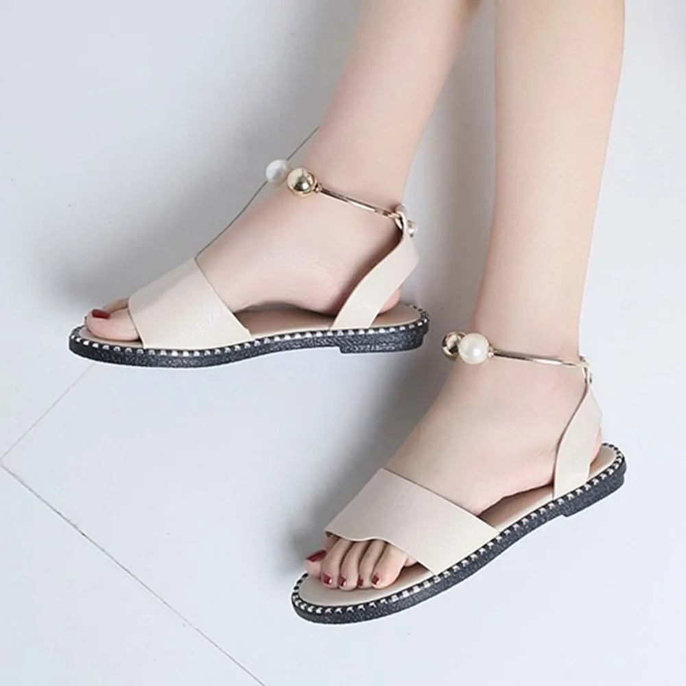 

YOUYEDIAN shoes woman sandals wild sandals 2019 women wedges summer sandal solid womens bohemia back strap shoe zapatos de mujer