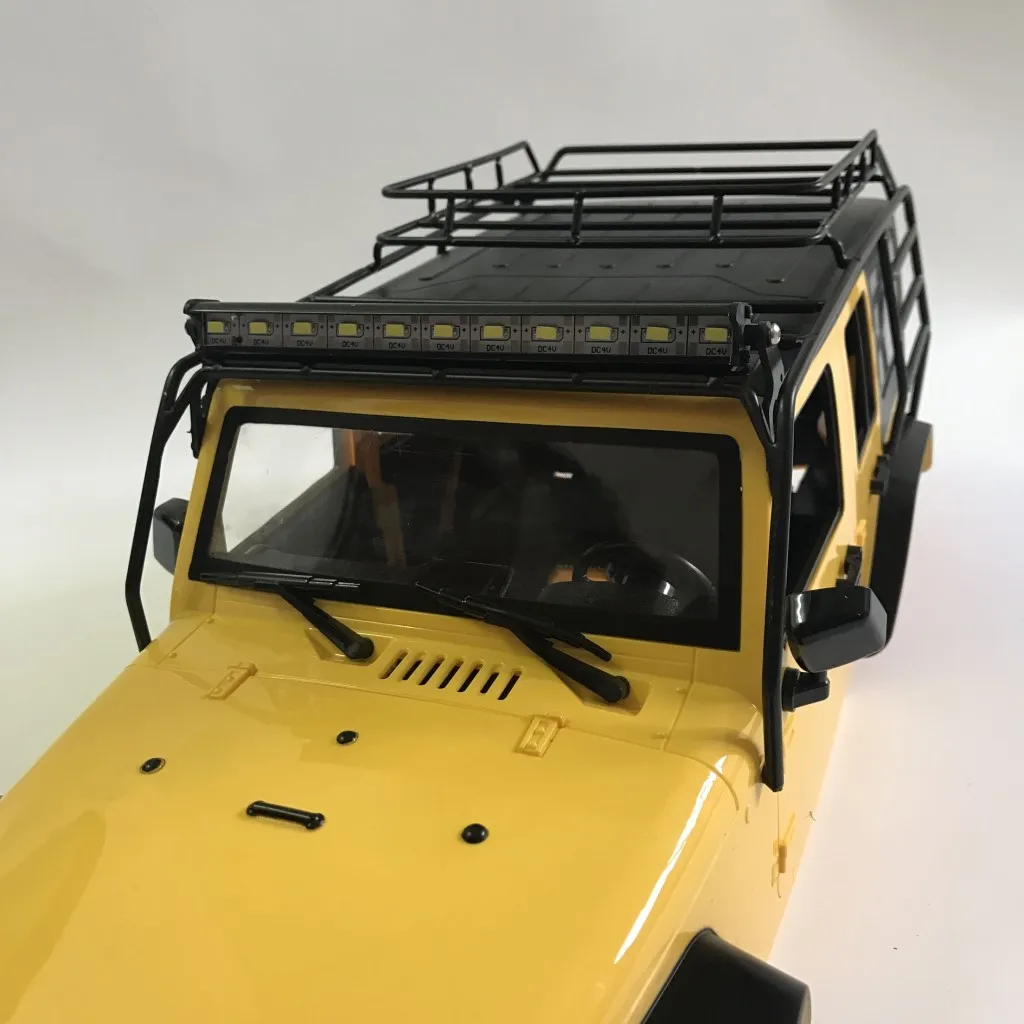 Metal Roof Luggage Rack Carrier for 1/10 RC Car AXIAL SCX10 Rock Crawler Car