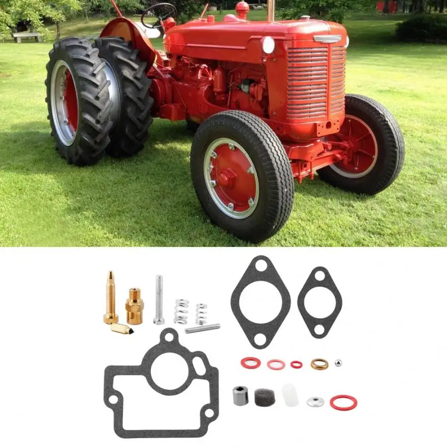 20 штук Ремкомплект карбюратора Ремонтный комплект для Farmall H O4 W4 International трактор инструмент для настройки карбюратора карбюратор комплект