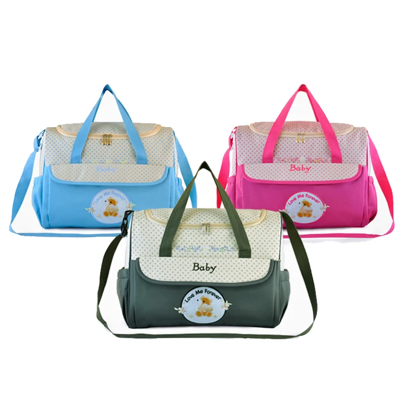 Multi function Baby Bag Mommy Messenger Tote Bag Maternity Nappy Bag