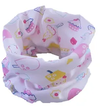 Новинка года; зимний детский шарф с принтом перьев и крестиков; детская теплая одежда с круглым вырезом; хлопковый шейный платок