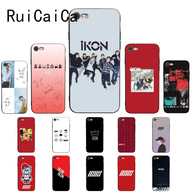 Ruicaica Ikon Kpop Bobby B I Smart Diy Printing Drawing Phone Case For Iphone 8 7 6 6s 6plus X Xs Max 5 5s Se Xr 10 Cover Half Wrapped Cases Aliexpress
