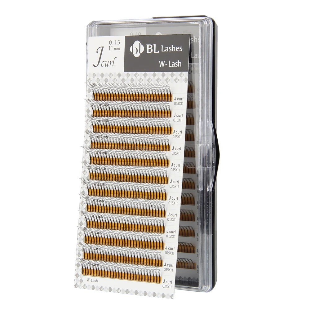 Online Berkedip W Bulu Mata Individu Bulu Mata J C Curl 0.10 0.15 0.20 0.25 Mm 8 15 MM Mink Ekstensi Bulu Mata Handmade Makeup Bulu Mata Palsu