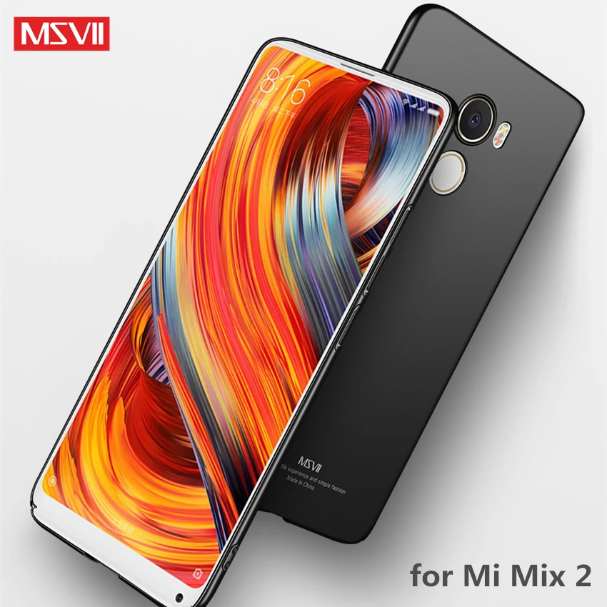 Чехол для Xiaomi mi Mix 2 S Чехол Бренд Msvii coque для xiomi mi Max 2 S Чехол тонкий жесткий PC задняя крышка для xao mi x2 чехол для телефона