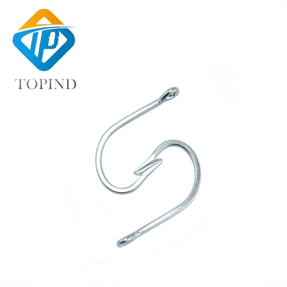 fishhooks large hook  stainess steel hook Sea fishing hook Tuna hooks Iron hook