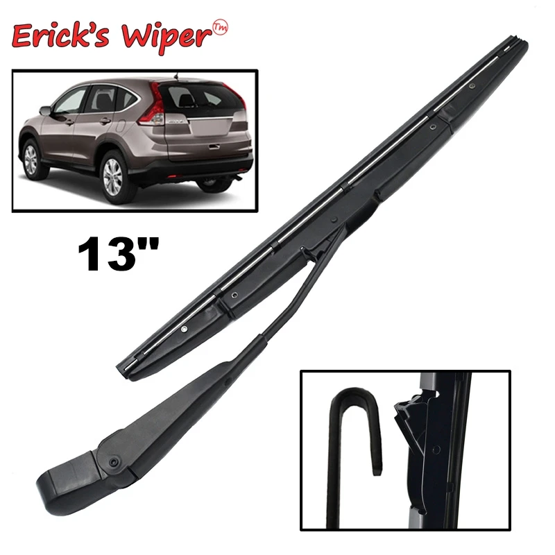 

Erick's Wiper 13" Rear Wiper Blade & Arm Set Kit For Honda CR-V CRV MK4 2012 - 2016 Windshield Windscreen Tailgate Window