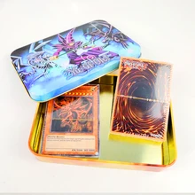 Yu-gi-oh 67 шт. набор карт Египетский Бог коллекционные игрушки для мальчика Yu Gi Oh Legendary настольные игры Коллекционные Карточки с металлической коробкой