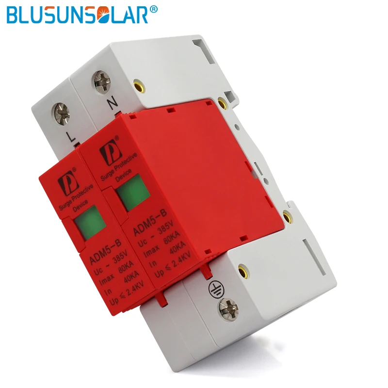 Dispositivo de Proteção contra Surtos de Relâmpago de Baixa p + n ac do Agregado Peças Lote p 80ka 380 v Familiar Tensão 50 - 2 9 familiar dispositivo de proteção contra surtos de relâmpago de baixa tensão