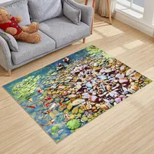 Креативные коврики европейские Цветы гостиная ковер Тип 3D печать коврик для прихожей Противоскользящий Ванная комната Кухонный коврик