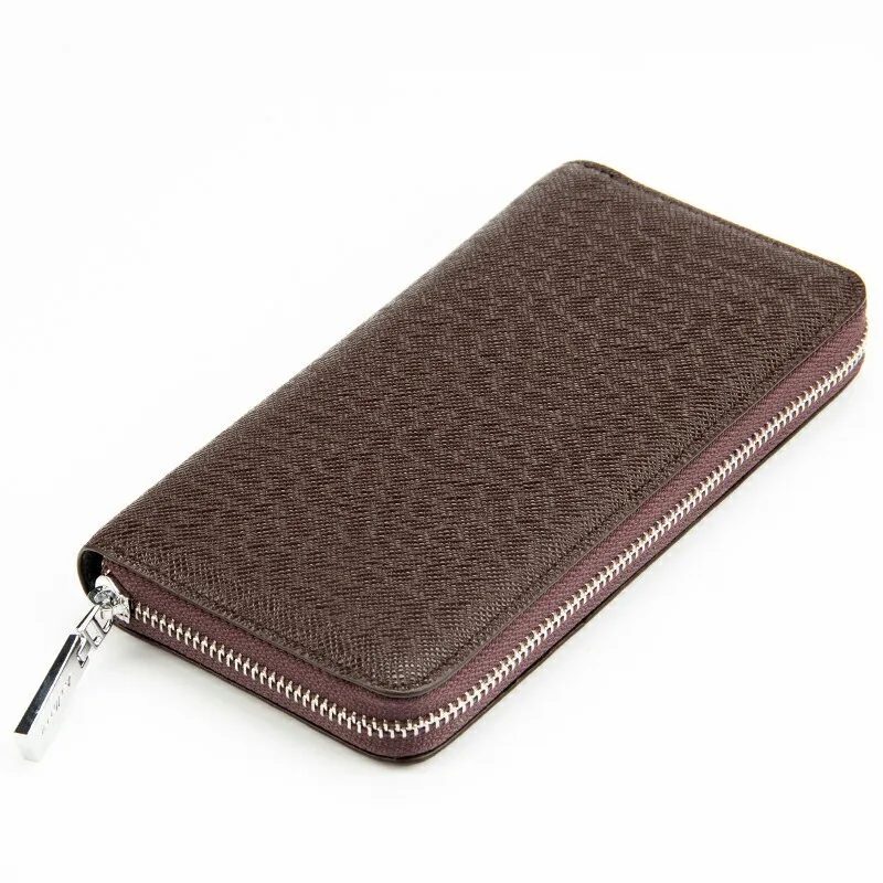 

Cross Lines Long Zipper Wallets Male Famous Brand Casual Clutch Wallets Men Pu Leather 4 Colours Solid Credit Cards Wallets Boys
