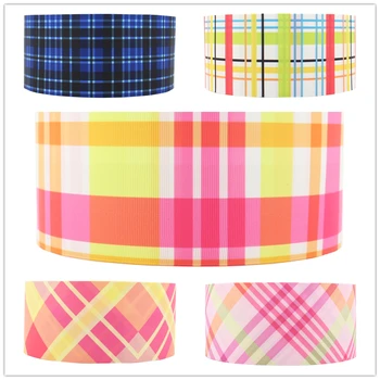 

Q&N ribbon 16mm 22mm 25mm 38mm 50mm 75mm pattern printed grosgrain ribbon webbing 50yards/roll for headband free shipping