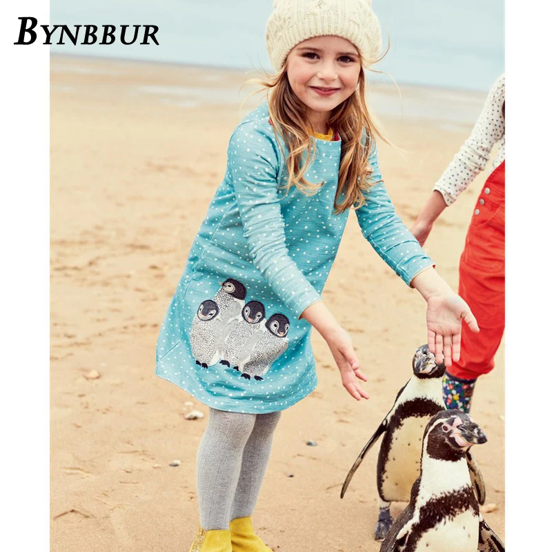 Bynbbur Cartoon Patterns Print Dress Girls Party Dress Cute Baby Kid Girls Princess Dress 2019 Hot Spring Summer New Fashion Bynbbur Cartoon Patterns Print Dress Girls Party Dress Cute Baby Kid Girls Princess Dress 2019 Hot Spring Summer New Fashion