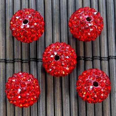 

Free Shipping! 50pcs/Lot,Good Quality 10mm Light Siam Clay Beads Diy jewellery.
