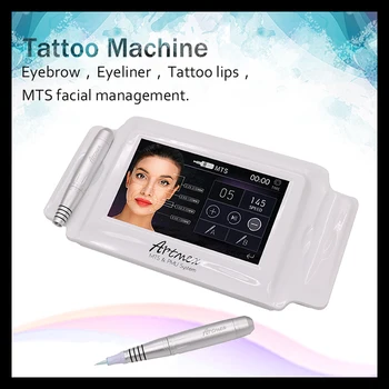 

High Quality Permanent Makeup machine digital Artmex V8 touch Tattoo Machine set Eye Brow Lip Rotary Pen MTS System tattoo gun
