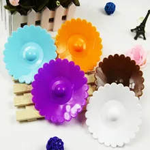 6 цветов 10,5 см 1 шт. домашний мультипликационный Многофункциональный силиконовый чехол для чашки Пылезащитная Герметичная крышка чаши крышка чашки
