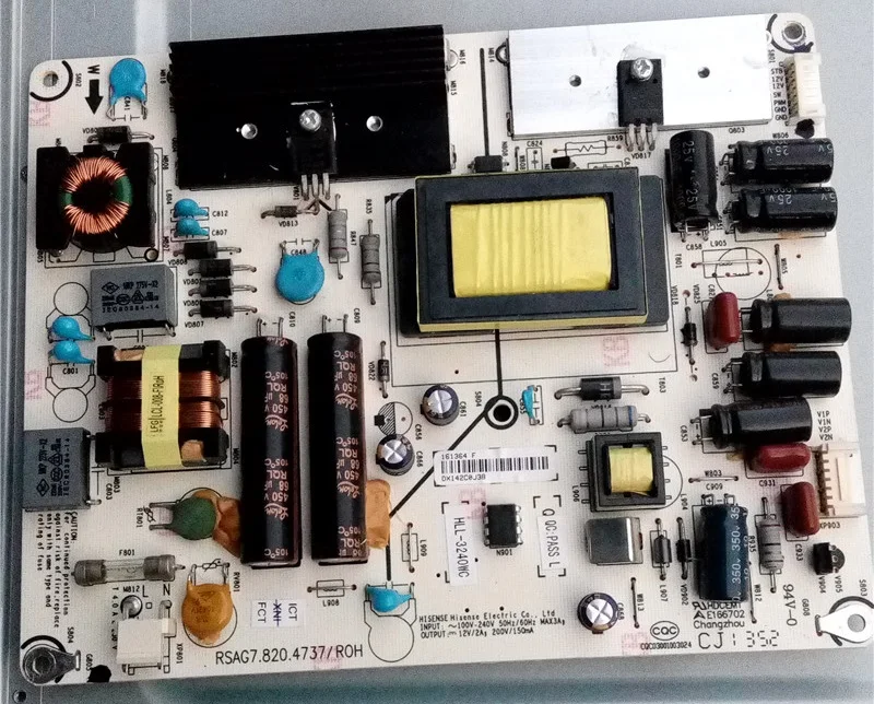 

LED40K360J power panel RASAG7.820.4737/ROH is used