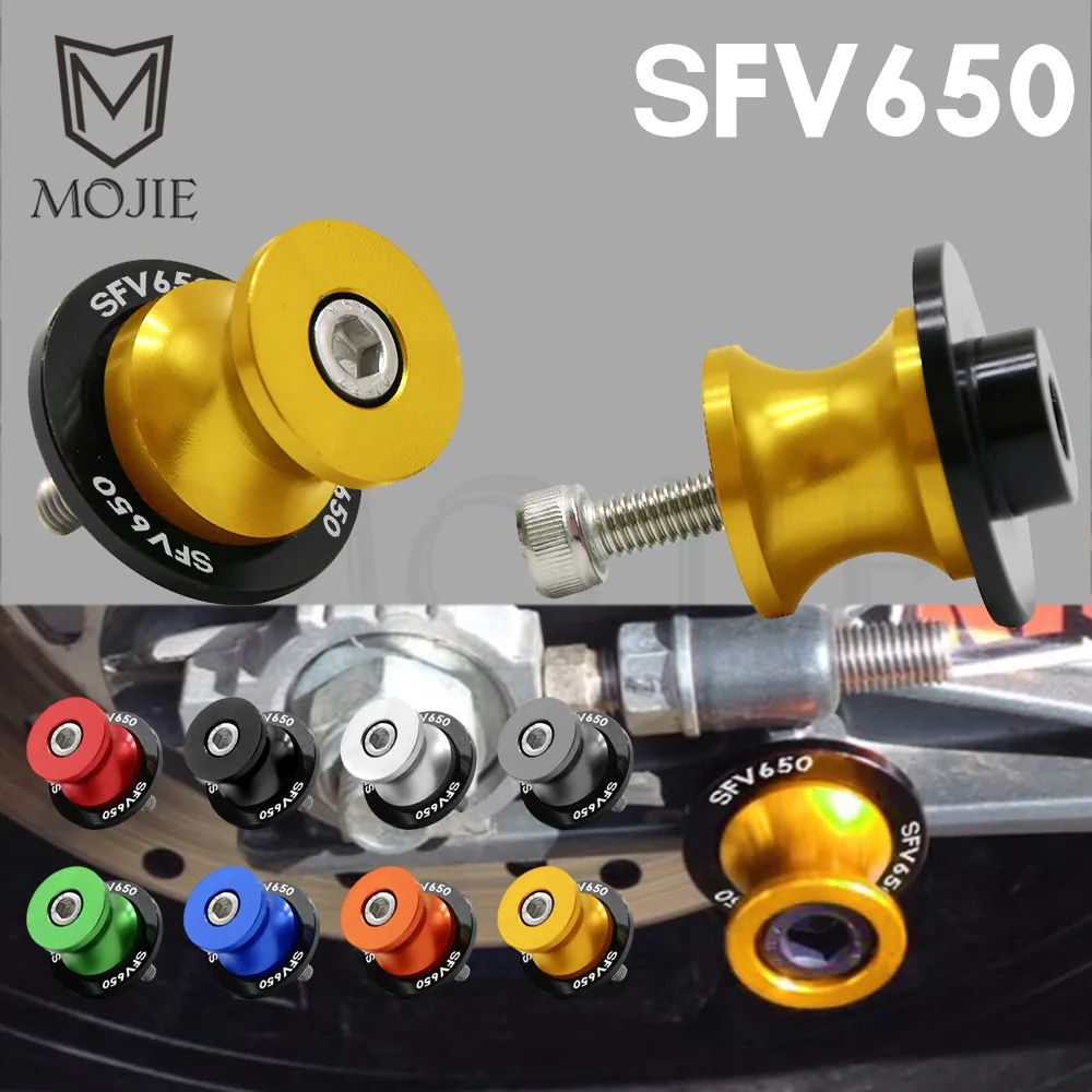 Gladius SFV 650 Swingarm Slider Spools Sliders Stand Cover Protector