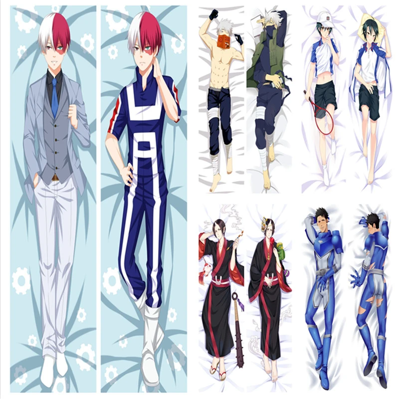 Daki Anime Naruto Kakashi Hatake Hozuki Hoozuki No Reitetsu Male My Hero Academia Todoroki Shoto The Prince Of Tennis Pillowcase Pillow Case Aliexpress