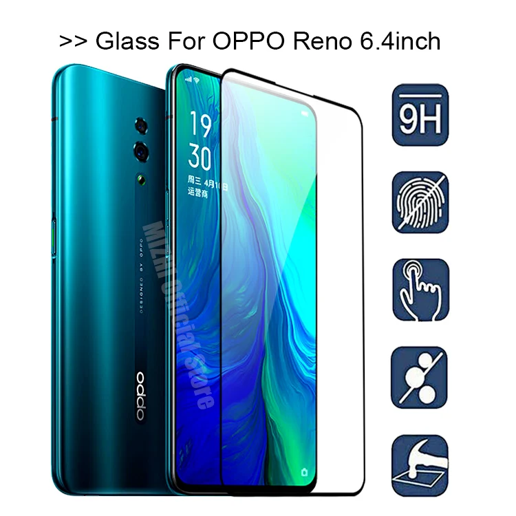 Защитное стекло закаленное 9h для oppo reno 2019 | Мобильные телефоны и аксессуары