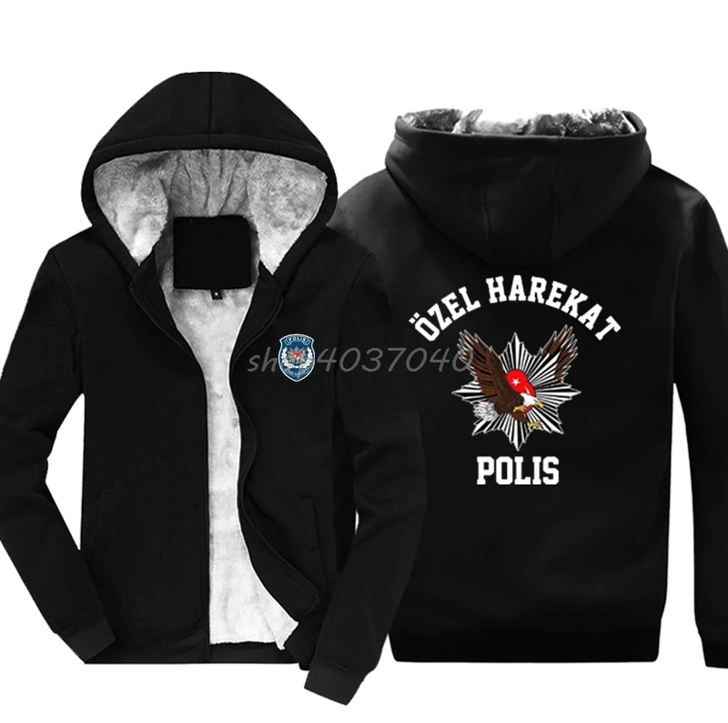 Модная теплая толстовка Новая Турция Polis Ozel Harekat Специальная Военная Толстовка мужская Толстовка куртки зимняя уличная
