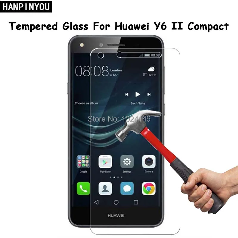 G Veel Verleiding For Huawei Y6 Ii 2 Y6ii Compact 5.0" Clear Tempered Glass Screen Protector  Ultra Thin Explosion-proof Protective Film +clean Kit - Screen Protectors -  AliExpress