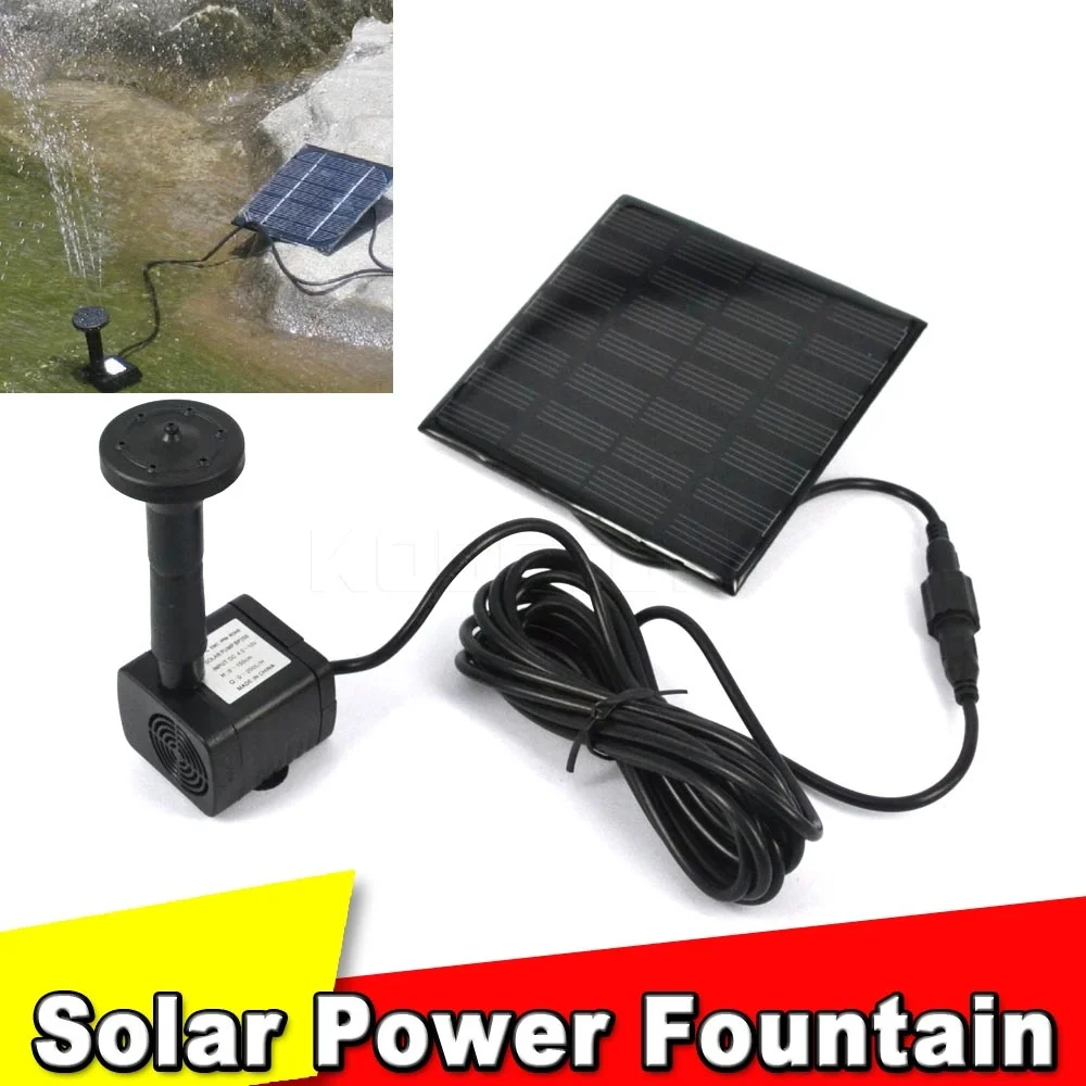 

Outdoor Solar Energy Power Pannel Fountain Pool Water Pump Garden Plants Sun plants watering RC-602