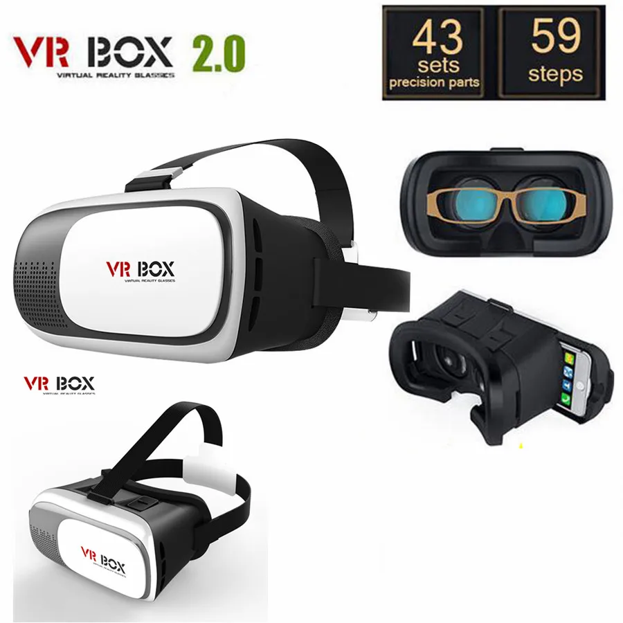 font b VR b font Box 2 0 3D Virtual Reality font b Glasses b