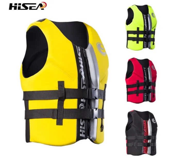 Hisea adult life vest buoyancy thickening drift vest marine snorkeling