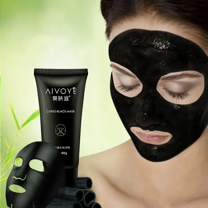 

Ladies Face Mask AFY Suction Black Mask Deep Cleansing Tearing Blackhead Remover 60ML
