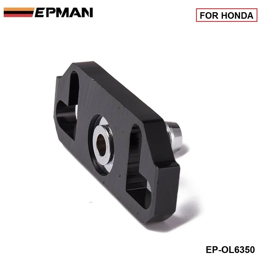 

1PC Black Turbo Fuel Rail Delivery Regulator Adapter For Regulator Fit for Honda EP-OL6350 (1PC)
