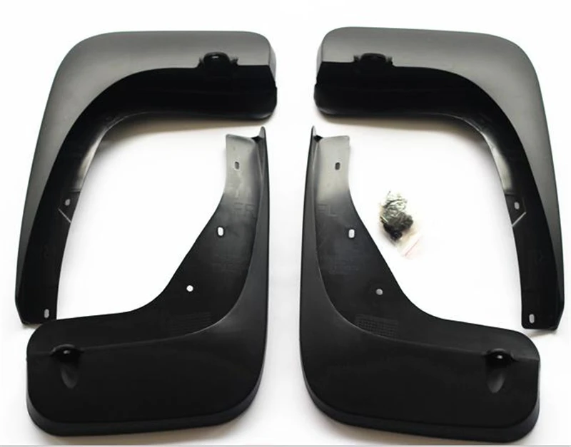

4Pcs For Infiniti FX35/45 QX70 Black Front Rear Molded Car Mud Flaps Splash Guards Mudguard Mudflaps Fenders