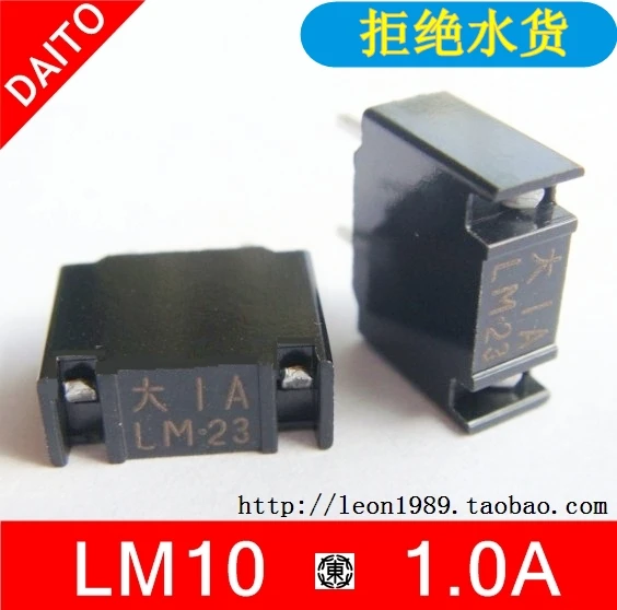 

Original FANUC I / O board fuses Fuse FANUC big black LM10 1A fuse resistance