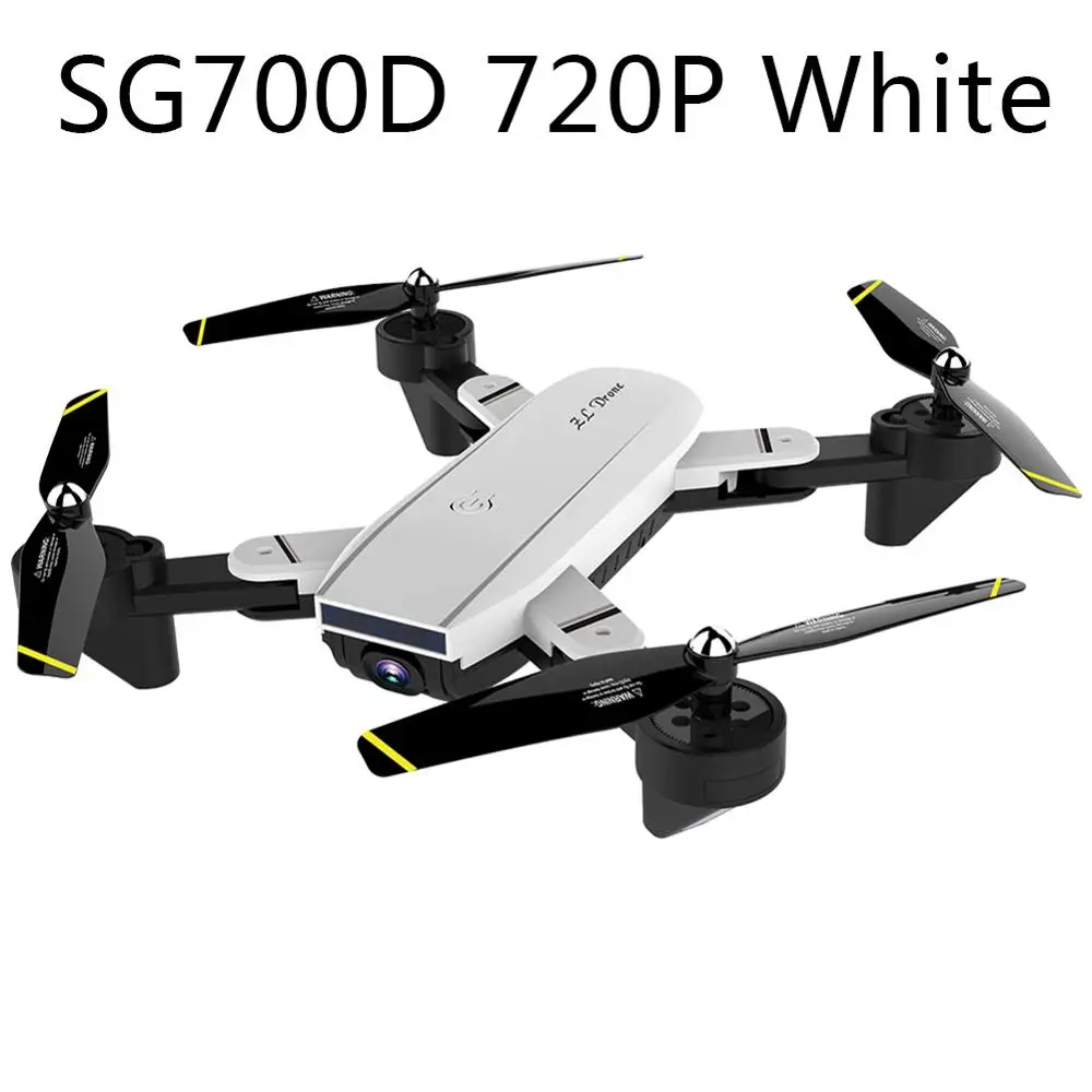 SG700D/SG900S gps Дрон камера 720 P/1080 P Профессиональный FPV Wifi RC дроны авто возврат Дрон RC Квадрокоптер Вертолет VS F11 X5 - Цвет: SG700D 720P White