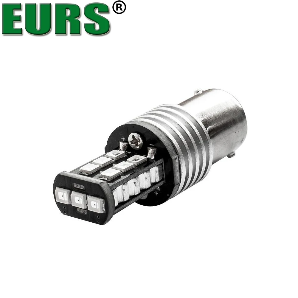 EURS 2 шт. белый желтый красный 1156 P21W 7506 BA15S светодиодный задний фонарь для мотоцикла