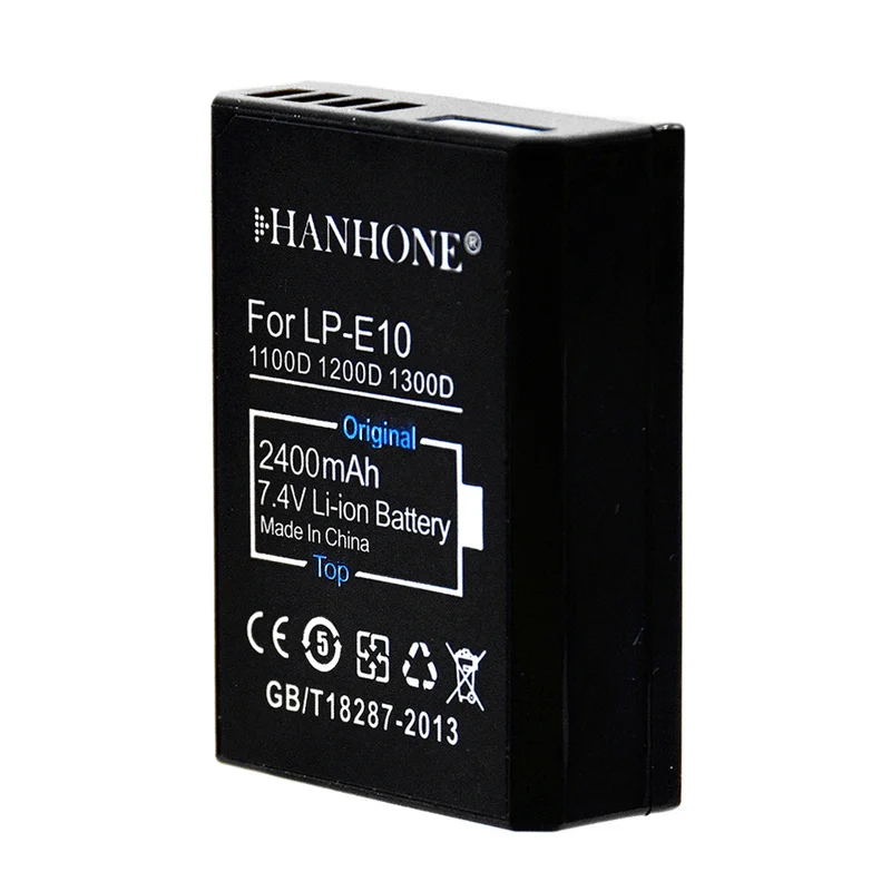 4 шт. 2400 мАч высокой Ёмкость LP-E10 LP E10 LPE10+ 1 шт. ЖК-дисплей USB Зарядное устройство для Canon 1100D 1200D 1300D Rebel T3 T5 поцелуй X50 X70 Батарея