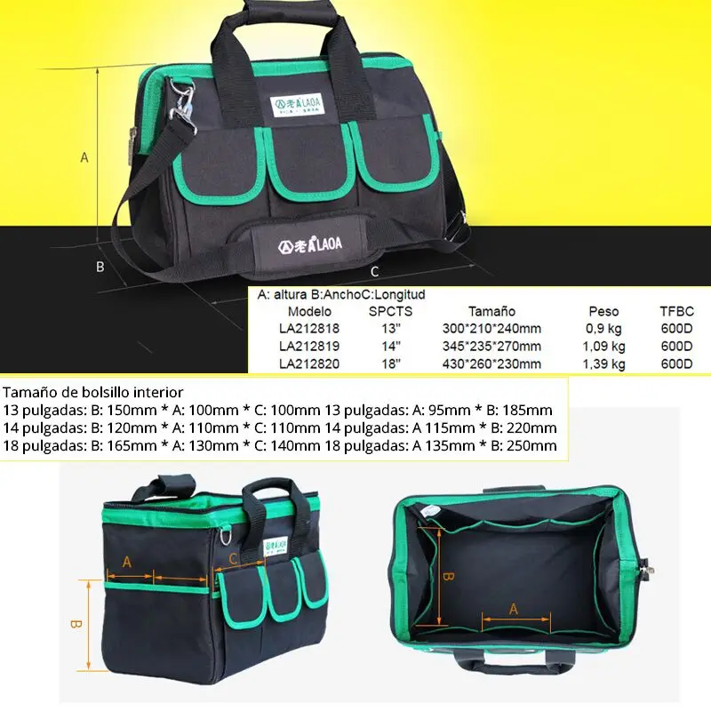Bolsa herramientas online bricodepot