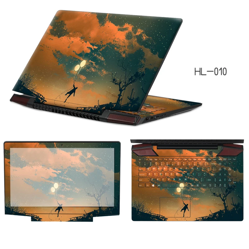 Latest Laptop Sticker Customize PVC Skins Dustproof Notebook Decal Case ABC Sides+Keys+Key Interstice Stickers For Acer S7-391
